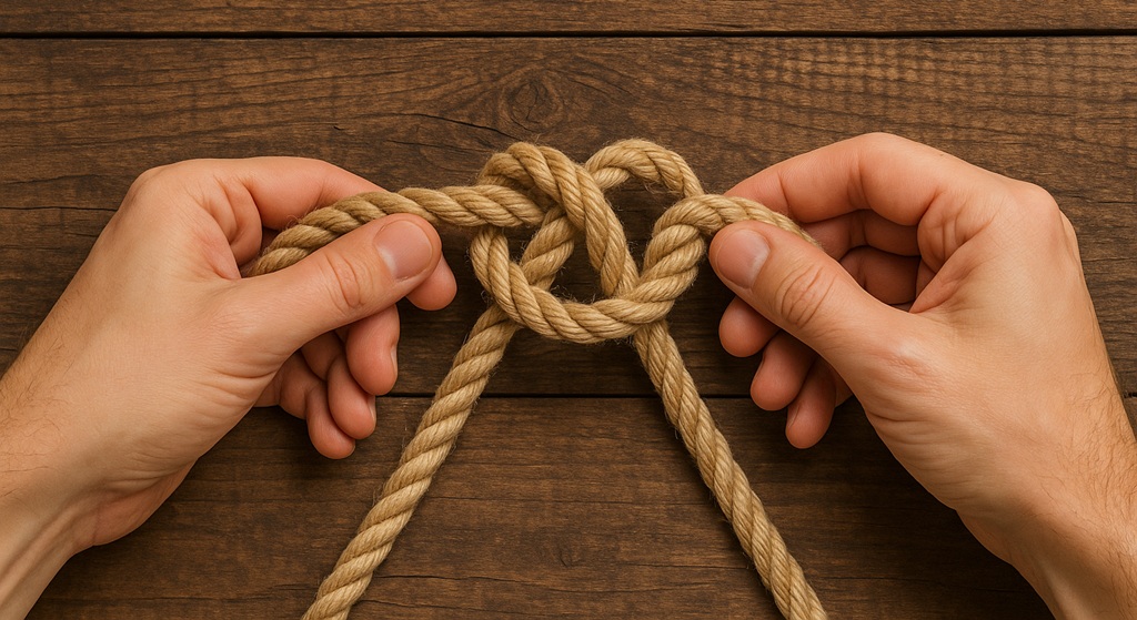 Mẹo buộc dây thừng chắc chắn